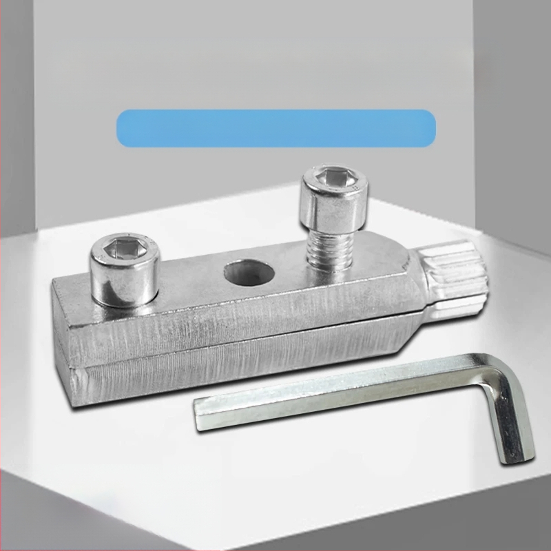 Многофункционален екстрактор за счупени резби и винтове за кранове и водопроводи, съвместим с електрически ъглов шлайф, 24V