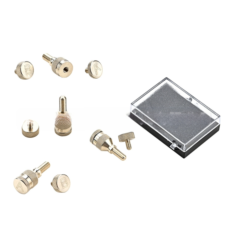 Βίδα σαξοφώνου με καμπυλωτό λαιμό – μέταλλο, μοντέλα C801/C802, συσκευασία σε κουτί, εξάρτημα μουσικών οργάνων