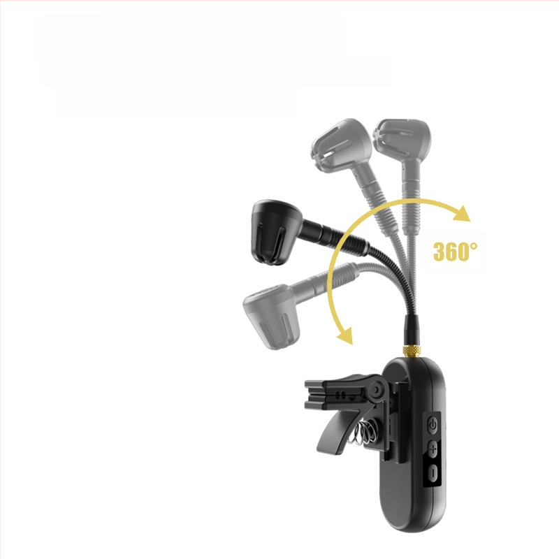 Ασύρματο μικρόφωνο κλιπ για σαξόφωνο και μουσικά όργανα – Μοντέλο M-03, Bluetooth 5.0, μπαταρία 1000–1200 mAh, διάρκεια 8–12 ωρών, καρδιοειδής λήψη