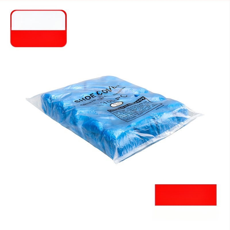 Μηχανή κάλυψης παπουτσιών με πεταλάκι, για μονοχρησιακά PE κάλυμματα, με αγκράφα τύπου Τ, κατάλληλη για εσωτερικούς χώρους χωρίς σκόνη