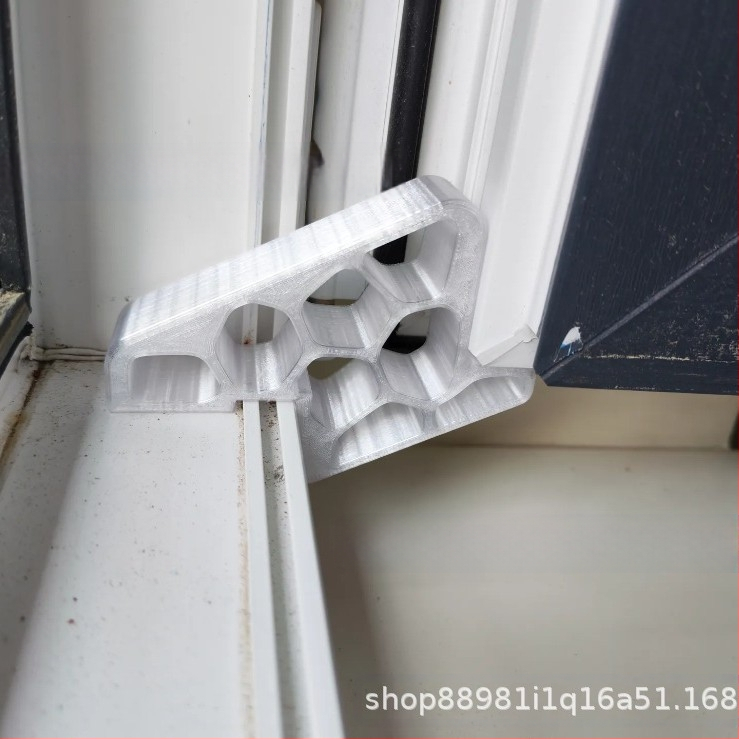 Стопер за балконни врати със релсово заключване — пластмасов, модерен стил