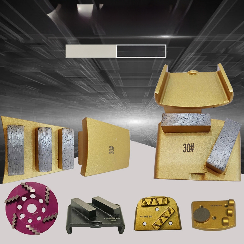 Cheng Yu CY025 Диамантен шлайф-блок за бетонна обработка, синтерована метална сплав за свързване, шлайф инструмент с персонализирани настройки