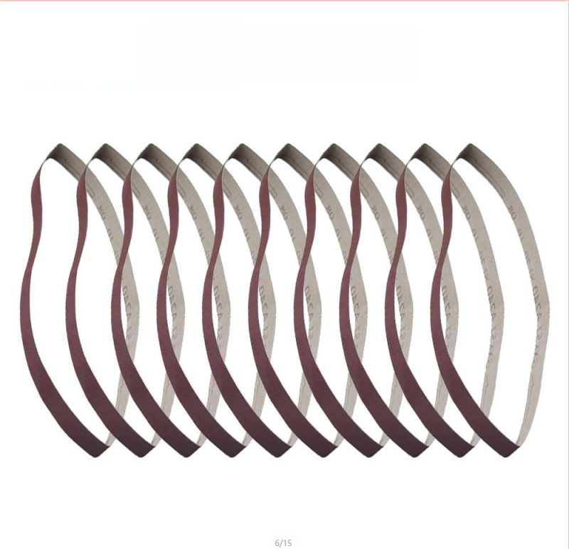 Електрически лентов шлайф за модифициран ъглошлайф, полиране на ножове и ножици, малък дървообработващ инструмент — Материал: алумина