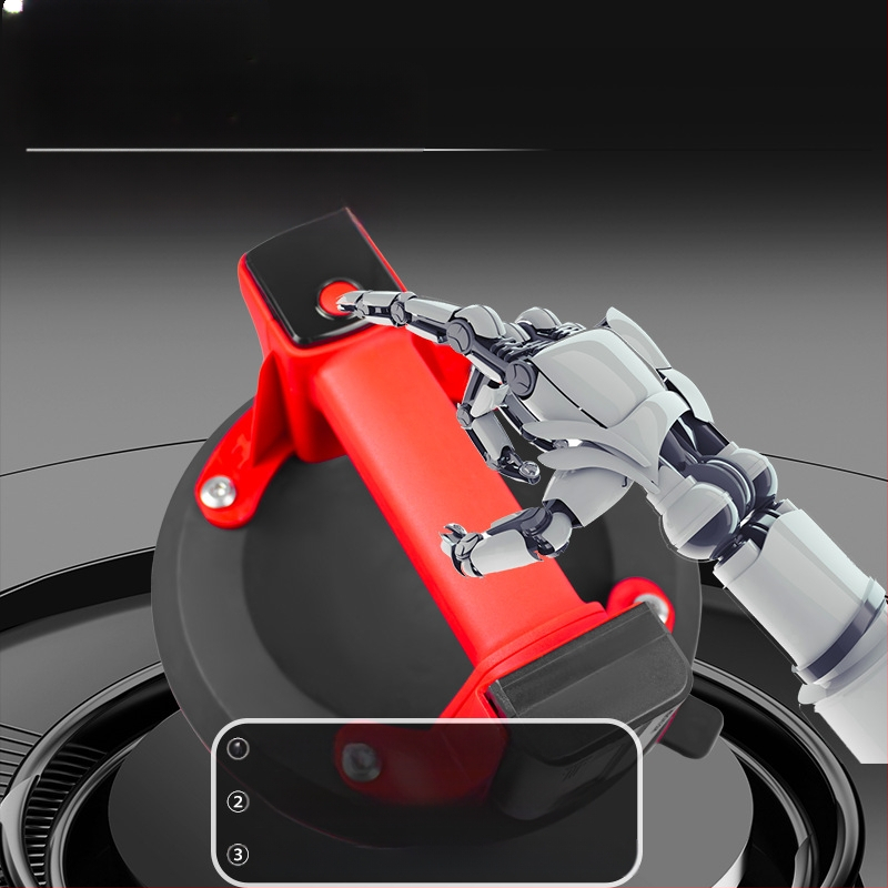 Електрически вакуумен държач за плочки и стъкло с цифров дисплей, автоматично възстановяване на въздуха, висока мощност, тежък товар