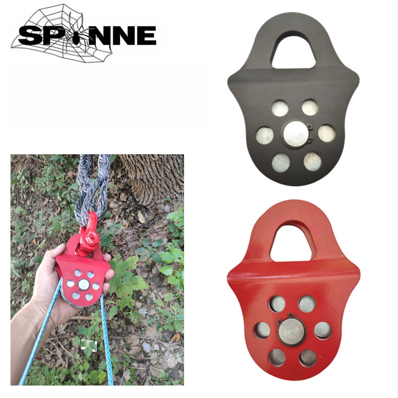 UTV офроуд лебедка — блок за ролков механизъм, с кука и монтажна плоча, модифициран, 6 тона