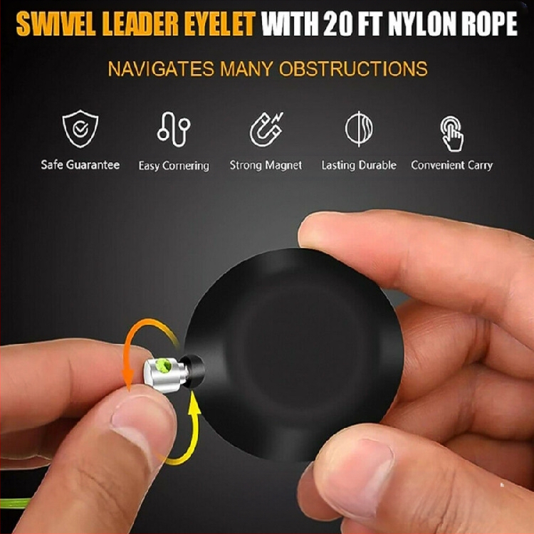 F06 kabelski vučni alat — Model: f06; Namjena: vući žice i užad; Primjenjive specifikacije cijevi: opće; Materijali cijevi: opći; Težina: 130 g