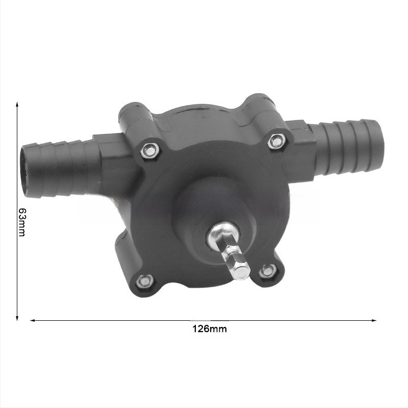 Φορητή αντλία νερού με κίνηση από ηλεκτρικό τρυπάνι DC, αυτοαναρροφούμενη φυγοκεντρική αντλία για τη συντήρηση τηλεπικοινωνιών