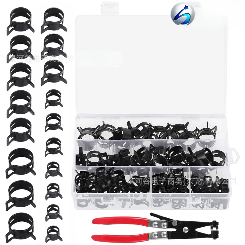 65Mn čelična opružna stezaljka za snop cijevi, nominalni i pričvrsni promjer 10–21 mm, Galaxy Valley