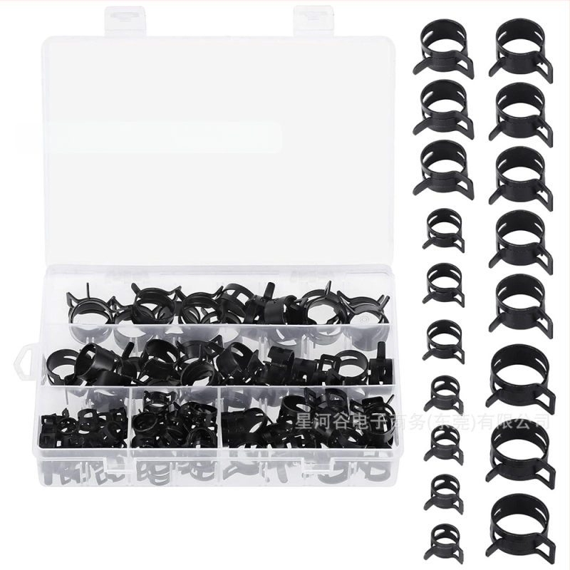 65Mn čelična opružna stezaljka za snop cijevi, nominalni i pričvrsni promjer 10–21 mm, Galaxy Valley