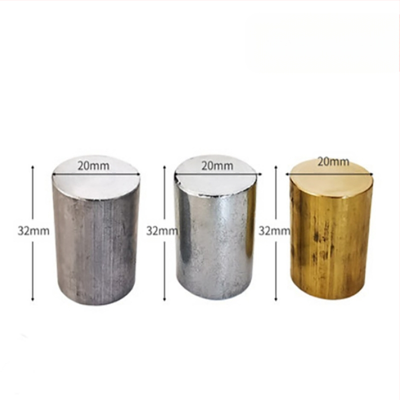 Учебен инструмент за физика за средно училище - Кубична и цилиндрична група, връзка маса и плътност, метална конструкция, 100 комплекта в кутия