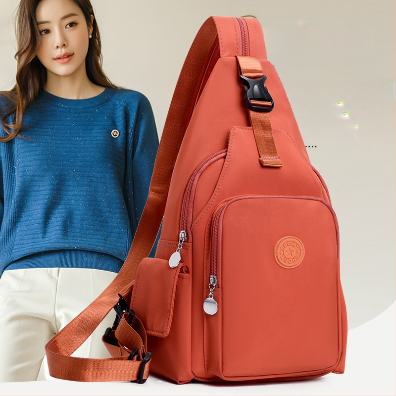 Uniszex Oxford anyagú mellkas táska, vízálló, ultrakönnyű, antibakteriális, kopásálló, bővíthető