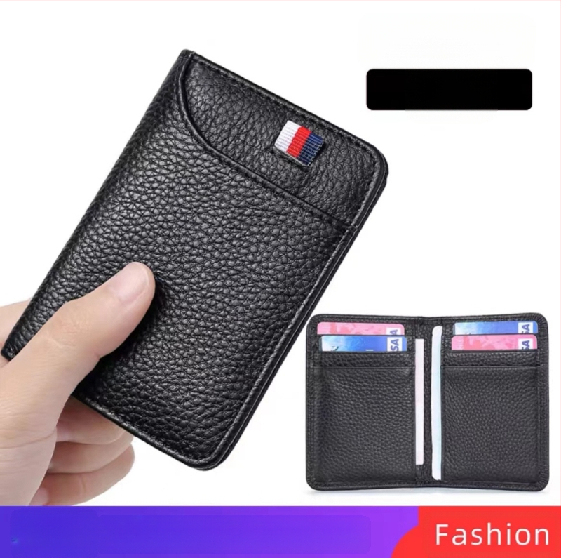 Συμπαγής πολυλειτουργικός φάκελος για άδεια οδήγησης και πιστοποιητικό κυκλοφορίας οχήματος, ultra-λεπτός φάκελος PU δέρματος, μεγάλης χωρητικότητας, πορτοφόλι με ένα φύλλο