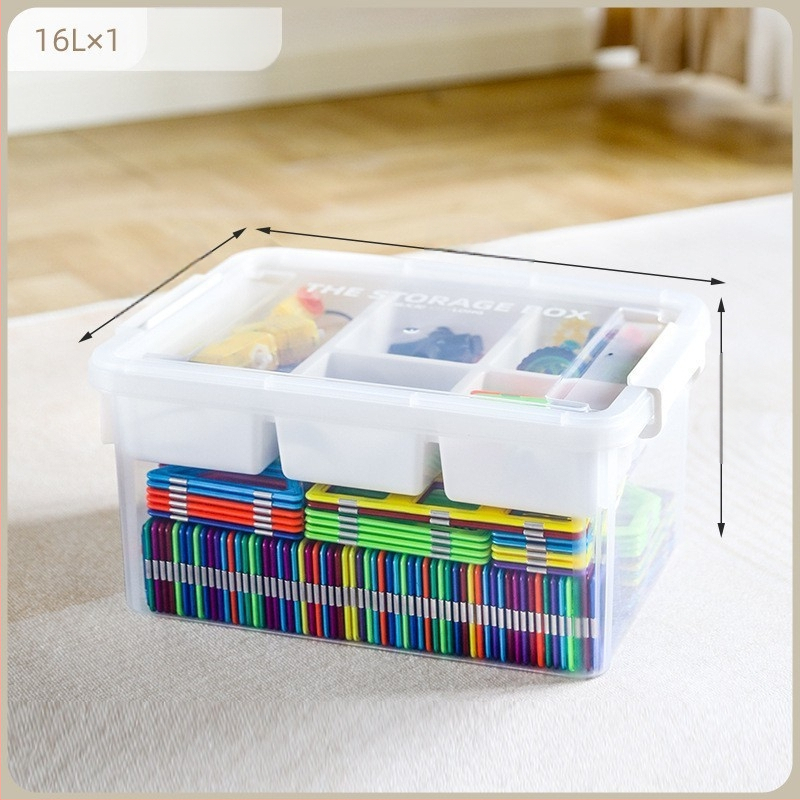 Κουτί αποθήκευσης από πλαστικό για μαλακά παιχνίδια – δημιουργικός οργανωτής για ταξίδια, γραφείο, κρεβατοκάμαρα και σαλόνι