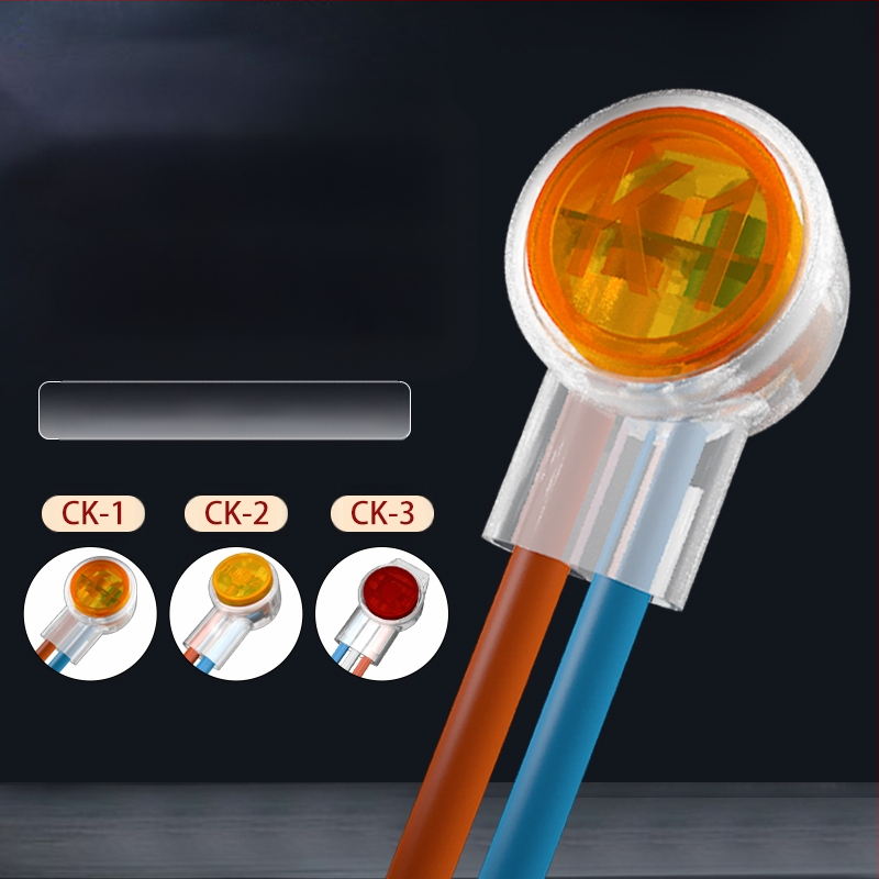 Конектор за мрежов и телефонен кабел със бърз монтаж, K1/K2/K3, водоустойчива капачка за кримп