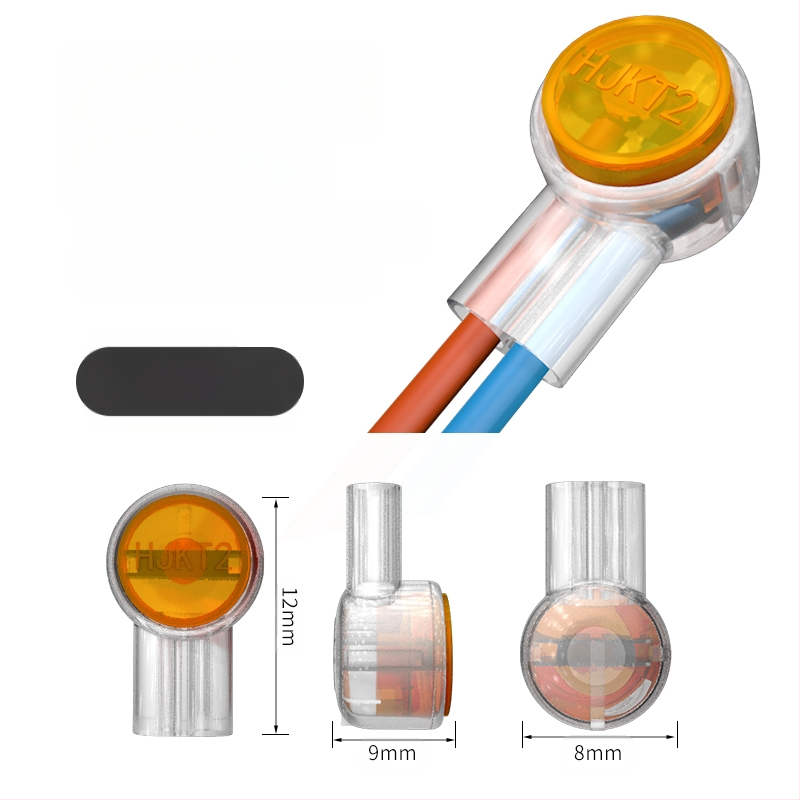 Конектор за мрежов и телефонен кабел със бърз монтаж, K1/K2/K3, водоустойчива капачка за кримп