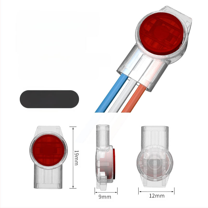 Конектор за мрежов и телефонен кабел със бърз монтаж, K1/K2/K3, водоустойчива капачка за кримп