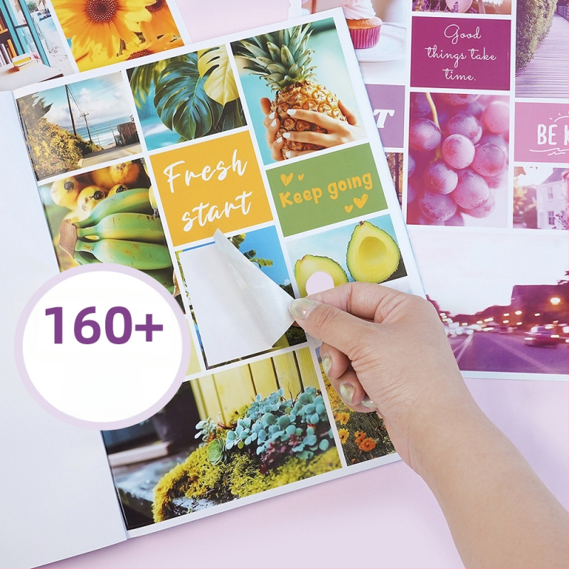 DIY Vizijos lipdukų knygelė – lipduko medžiaga, spaudos technika, prekinis ženklas Reputation, logotipo spausdinimas leidžiamas, be pritaikymo