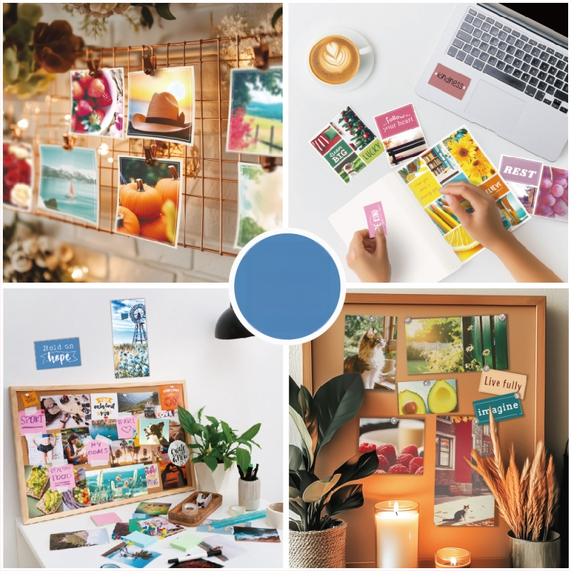 DIY Vizijos lipdukų knygelė – lipduko medžiaga, spaudos technika, prekinis ženklas Reputation, logotipo spausdinimas leidžiamas, be pritaikymo