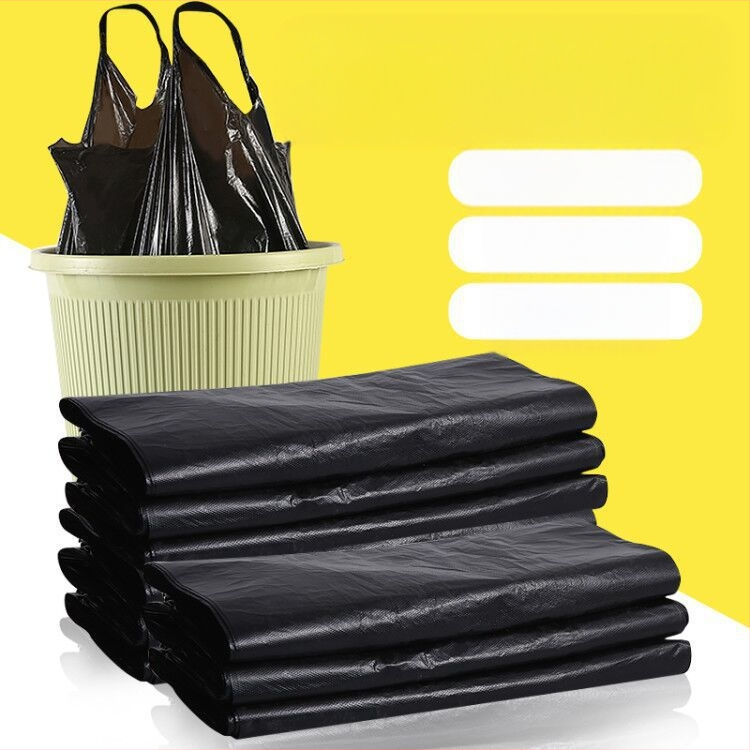 Portatīvās plastmasas atkritumu somas mājsaimniecībai ar uzlabotu biezumu, kastē 500 gab., laidīts 2024. gadā.