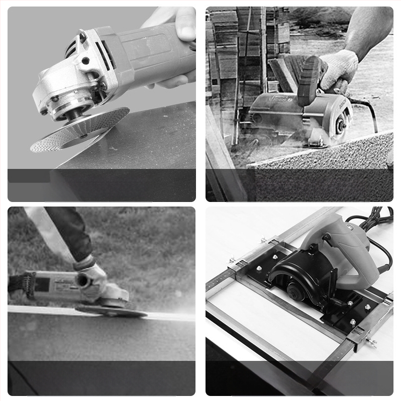 Prenosni alat za rubanje pločica pod kutem 45° za zidare