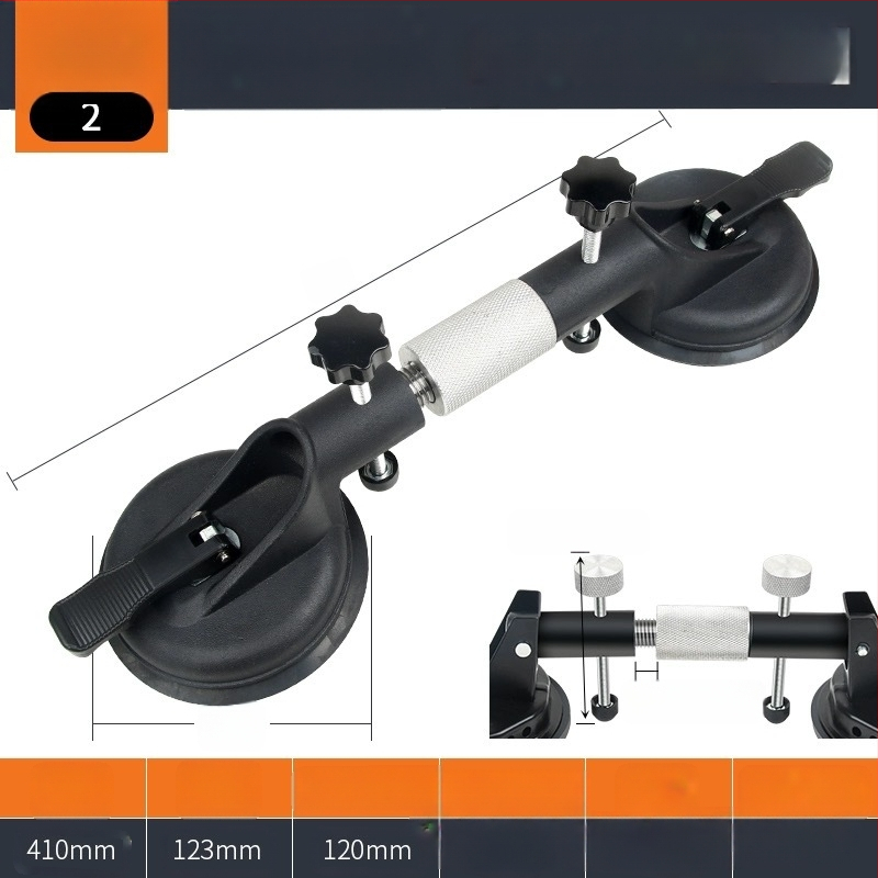 Регулируем всасыващ държач за стъкло, керамични плочки и каменни плочи – здраво фиксиране и нивелиране на прав ъгъл