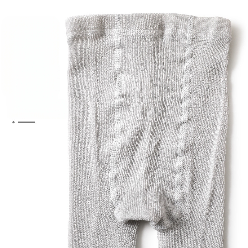 Gyerekeknek pamut harisnyák tavasszal, könnyű, lyukacsos mintázatú harisnyák 1–3 éveseknek