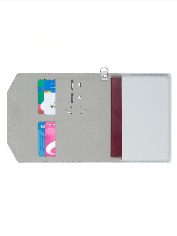 Θήκη PU διαβατηρίου με προστασία RFID, αντι-μαγνητική, πολυλειτουργική θήκη για κάρτες και εισιτήρια, οργάνωση διαβατηρίου και εγγράφων