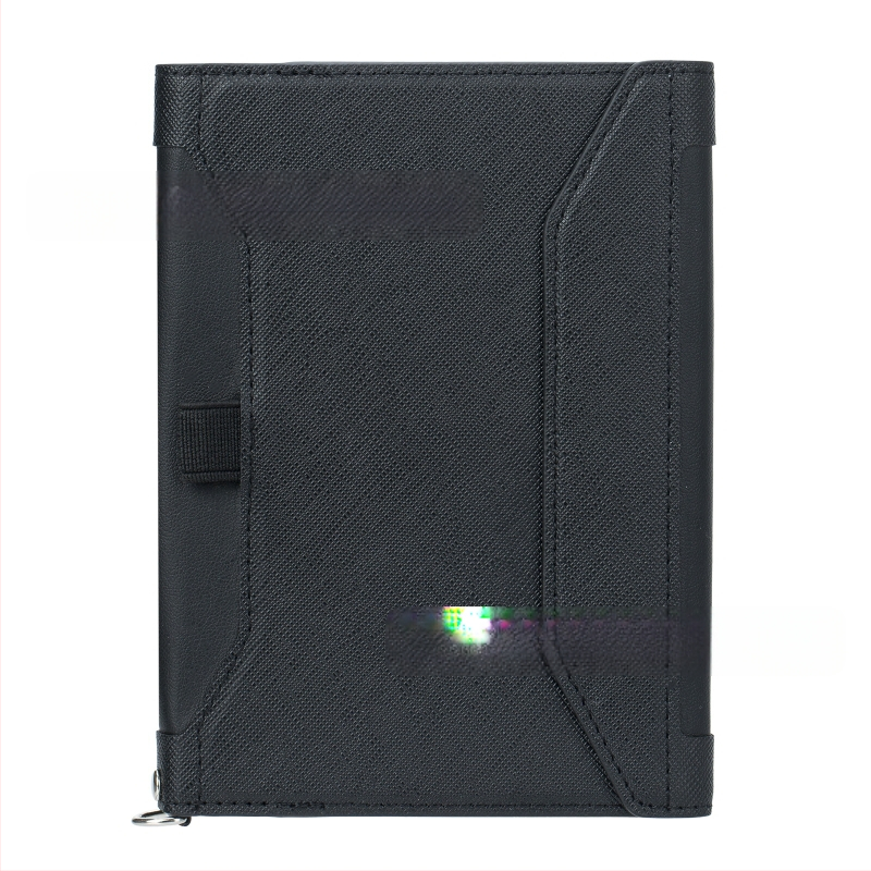 Θήκη PU διαβατηρίου με προστασία RFID, αντι-μαγνητική, πολυλειτουργική θήκη για κάρτες και εισιτήρια, οργάνωση διαβατηρίου και εγγράφων