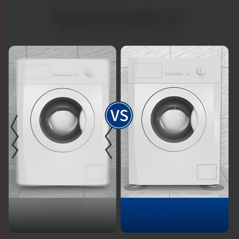 Skalbimo mašinos stovas su neslystančia baze, iš nerūdijančio plieno, reguliuojamas aukštis