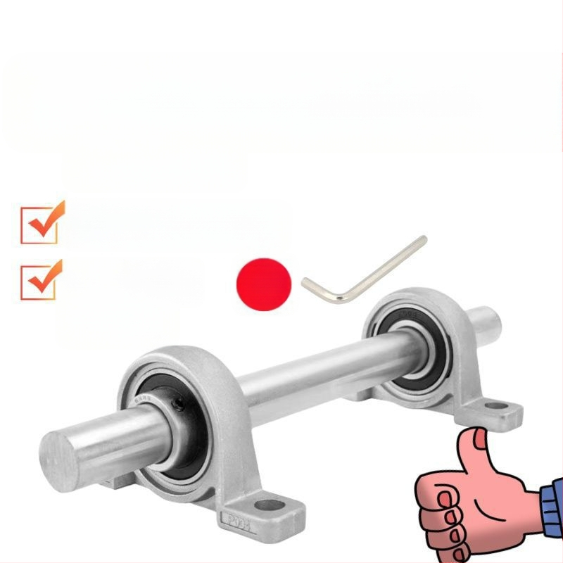 DIY μικρή κάθετη θήκη ρουλεμάν με διαμαντοειδές σχήμα, σετ με εσωτερικές διαμέτρους 8/10/12 mm, χυτοσίδηρος, μοντέρνος μινιμαλισμός