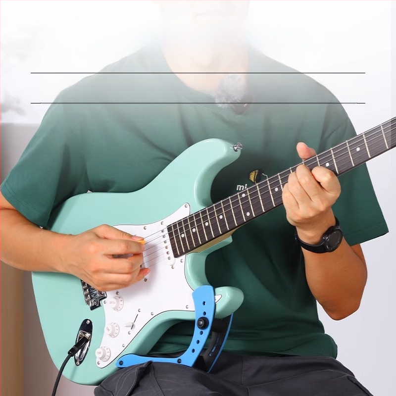 Гитарен крак за поддръжка - акрилна база за електрическа китара, нетно тегло 182 г, опаковка: хартиена кутия