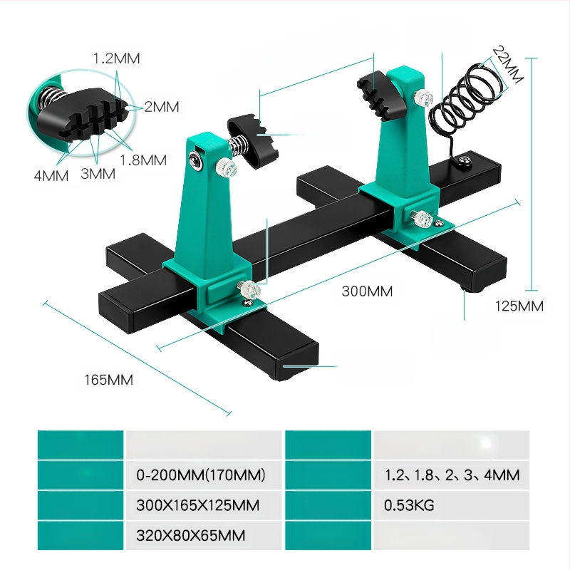 PCB plokštės litavimo laikiklio pagrindas remontui ir demontavimui – kompiuterio ir išmaniojo telefono pagrindinės plokštės remontas — Modelis 1, Prekė Kita, Medžiaga sandalwood
