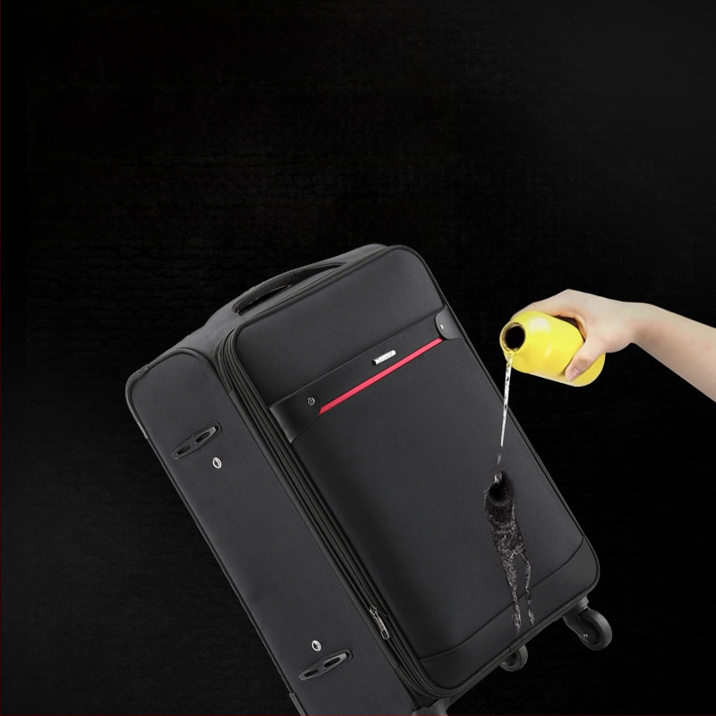 Valiză din Oxford, cu roți universale, închidere cu fermoar, extensibilă, posibilitate de logo personalizat