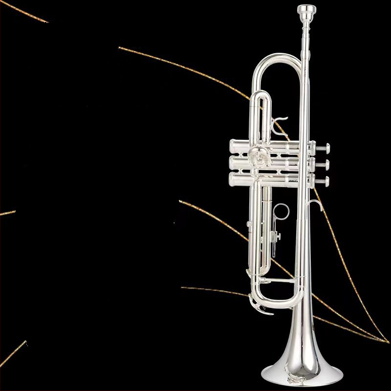 Тръмпет в B-бемол за начинаещи, чисто нов духов инструмент