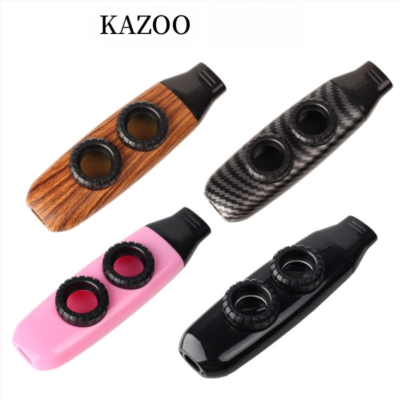 Kazoo pūšļinstruments — sākotnēji draudzīgs instruments, mācīties nav nepieciešams, profesionālā tremolo līmenis.
