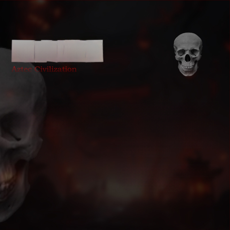 Porcelininė okarina, vaiduoklių švilpukas, Aztekų drakonas Helovyno dekorui, prekės ženklas Dehua Tao Dixuan, kategorija: Gyvūnai, pakuotė: kempinės spalvos dėžutė