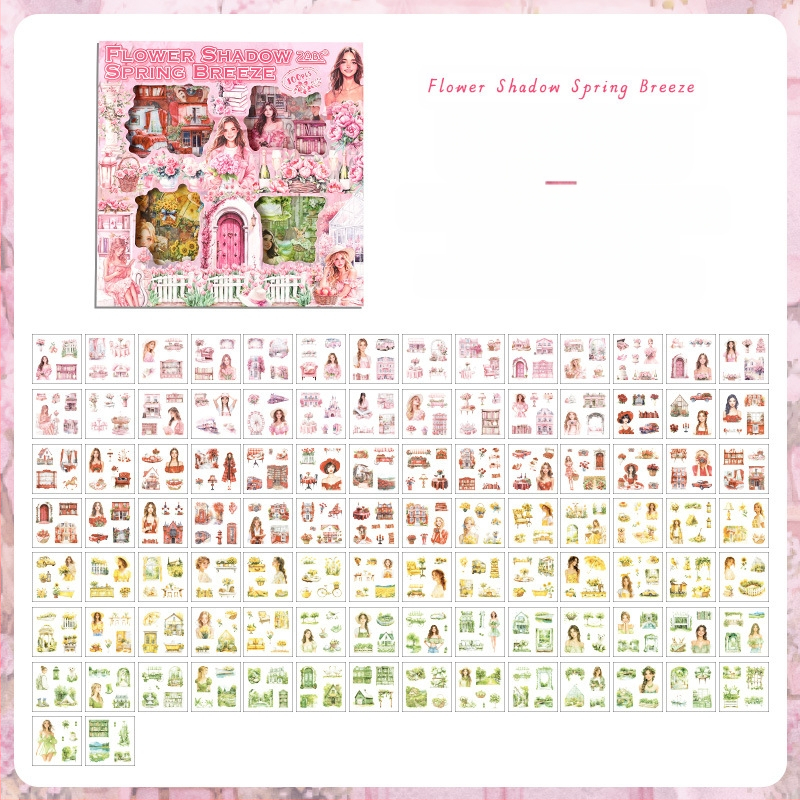 Joyful ретро комплект стикери за дневник - самозалепващи, печатна изработка, IP авторизация: Няма