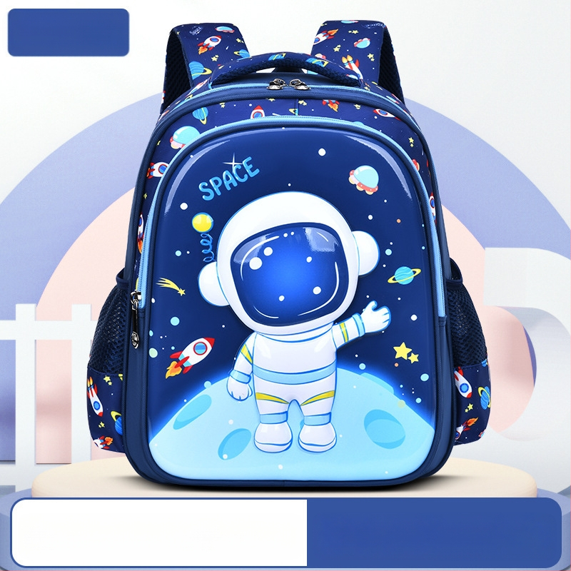 Училищна раница за деца (Унисекс; платно; дишаща; принт с аниме карикатури)