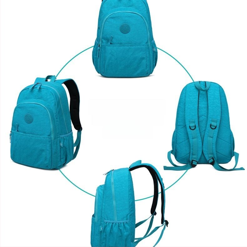 Putni ruksak od najlona, 20–35 L, prozračan, vodootporan, otporan na habanje, gradski minimalistički dizajn, kompatibilan s 14-inčnim prijenosnim računalom