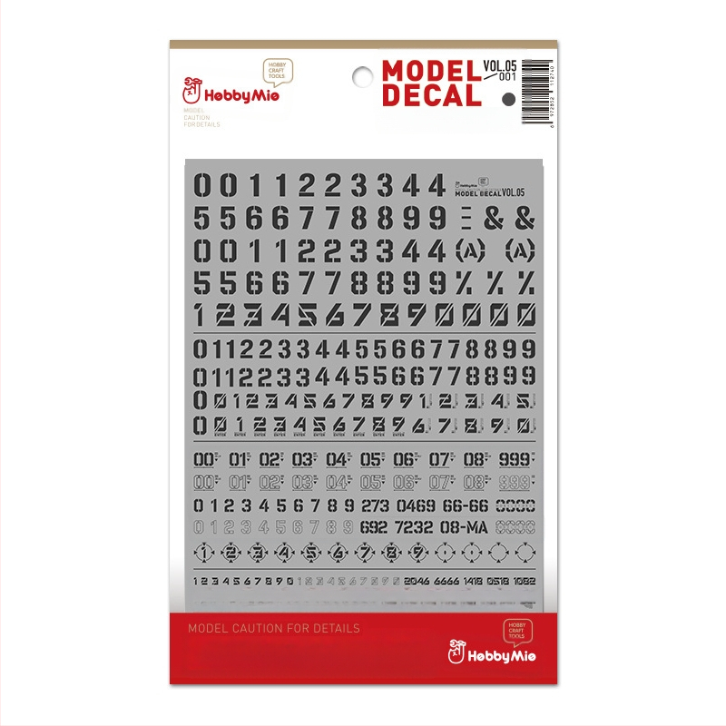 Meowsmith Воден трансфер стикер VOL5 – Дигитален символен модел, Флуоресцентен