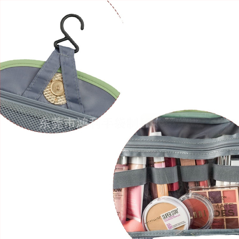 Δερμάτινο τσαντάκι καλλυντικών για ταξίδι – αγροτικό στυλ, με γάντζο, αποθήκευση