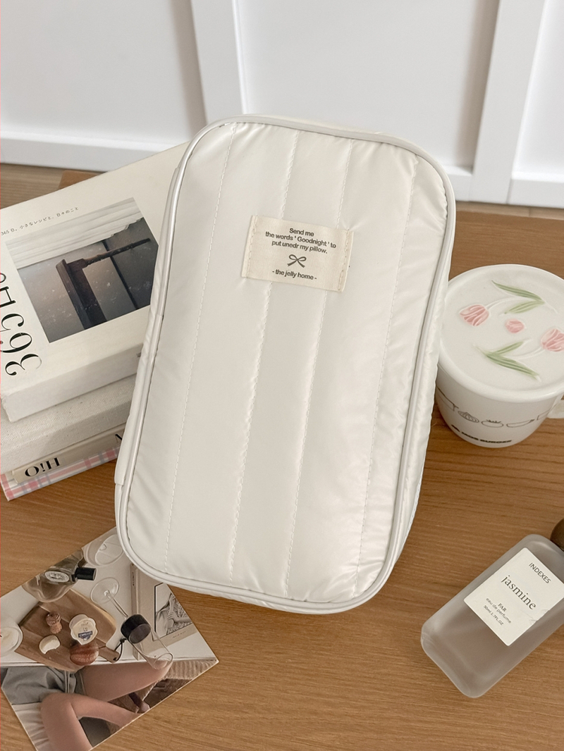 Pieštukų dėklas ir kabelių organizatorius - PU medžiaga, atsparus vandeniui, itin lengvas, didelė talpa, poliesterio įdaila