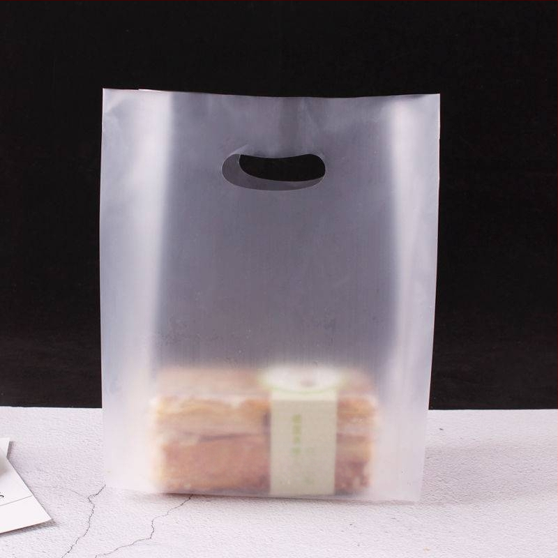 Geantă din plastic îngroșată pentru ambalaje alimentare – pentru take-out, pâine, salate și deserturi