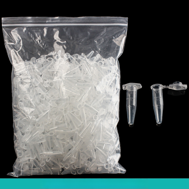 Sentrifūginis vamzdelis su integruotu dangteliu, atsparus sprogimams, su užrakto sagtimi, konusinio dugno su graduacijomis, pakuotė 500 vnt