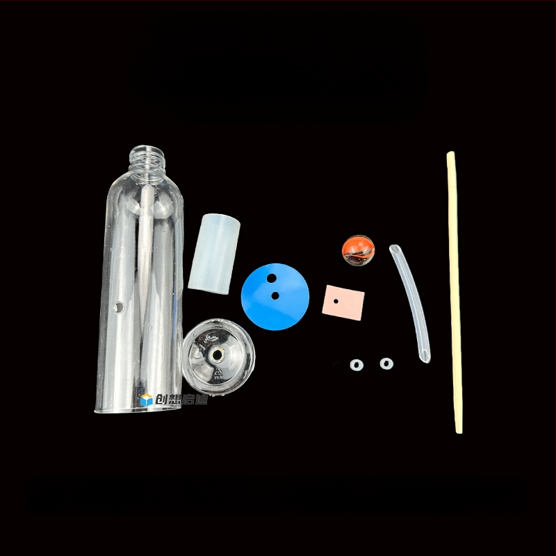 DIY paprastas pistono vandens siurblio modelis – Craftsman, iš plastiko, skirta 8 klasei, praktinis mokslų rinkinys