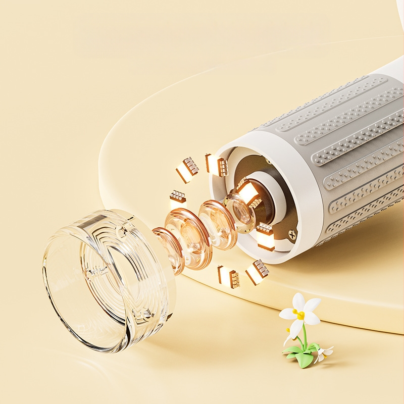 Παιδικό μικροσκόπιο χειρός για βιολογία/χημεία, φορητό ηλεκτρικό επιστημονικό σετ με περίβλημα από σιλικόνη, κατάλληλο για 7–14 ετών