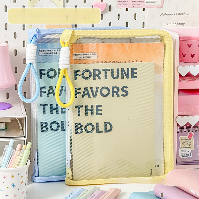 Чанта за документи от PP с прозрачен дизайн и акордеонна форма, с цип (Марка: Yibai points; Материал: PP; Стил: цип; Форма: акордеон)