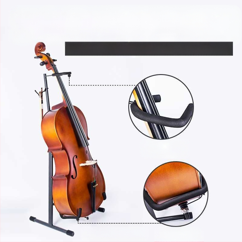 Daugiainstrumentinis grindinis laikiklis violončelei, gitarai, pipai ir zhongruanui – nešiojamas vertikalus laikiklis