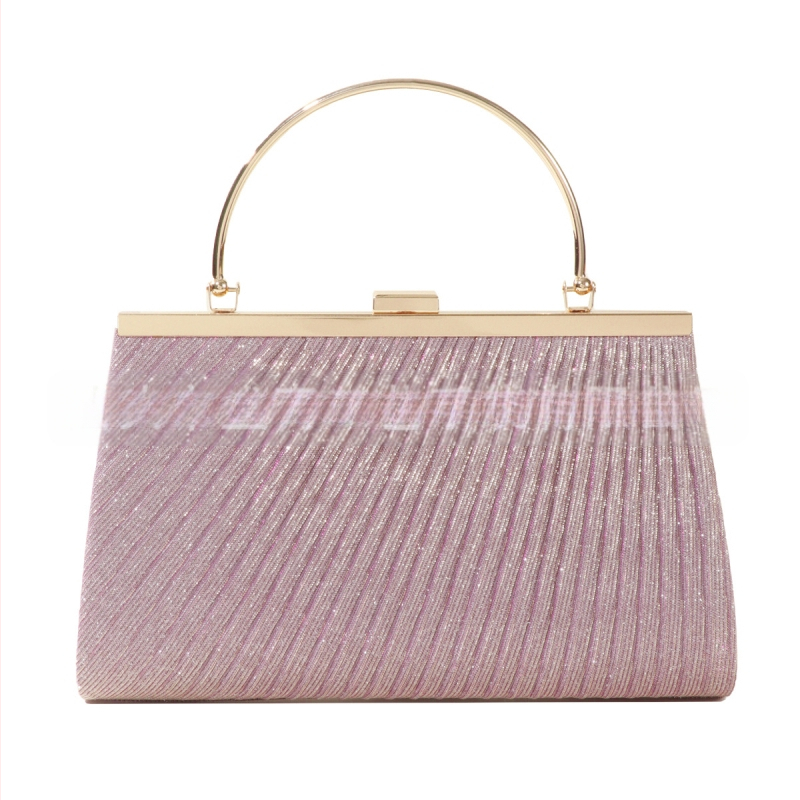 PVC moterų vakarinė rankinė, horizontalaus kvadrato formos, užsegamas raišteliais, poliesterio įdaila, gatvės stilius