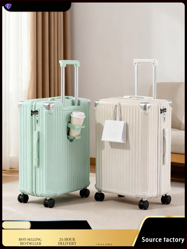 Bagaj cu fermoar și încuietoare TSA, ABS+PC, 2,9 kg, deschidere cu fermoar, potrivit pentru bagaj de cabină